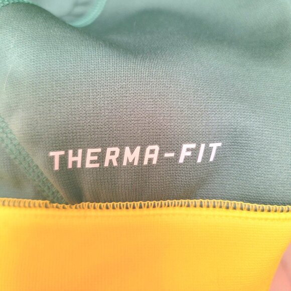 Nike Oregon Ducks Therma-Fit Hoodie XL Green & Yellow Pullover Sweatshirt Mens - Picture 8 of 9